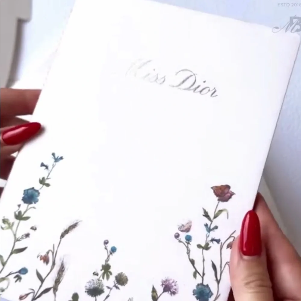 💐MISS DIOR CHRISTIAN DIOR NOVELTY FLORAL LIMITED EDITION NOTEBOOK IN BOX 💐